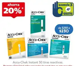 Farmacia San Pablo Accu-Chek Instant 50 tiras reactivas oferta