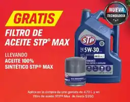 AutoZone Stp filtro de aceite stp max oferta