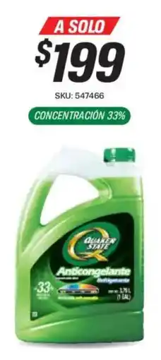 AutoZone Quaker State Anticongelante oferta