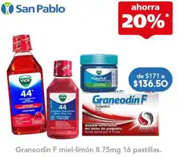 Farmacia San Pablo Vick 44 oferta