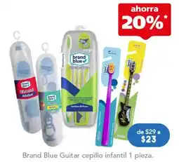 Farmacia San Pablo Brand Blue Guitar cepillo infantil oferta