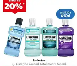 Farmacia San Pablo Listerine Cuidado Total menta oferta