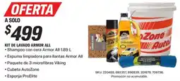 AutoZone armor all kit de lavado oferta