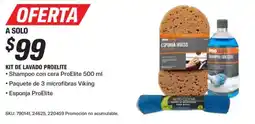 AutoZone ProElite kit de lavado oferta