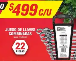AutoZone Juego de llaves combinadas oferta