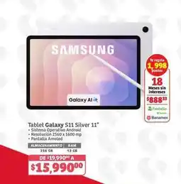 Soriana Híper Samsung - galaxy s11 silver 11 oferta