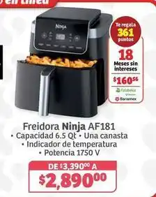 Soriana Híper Una - freidora oferta