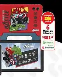Soriana Híper Avengers - tablet oferta