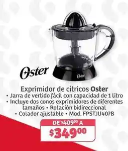 Soriana Híper Oster - exprimidor de cítricos oferta