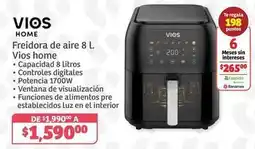 Soriana Híper Vios - freidora de aire 8 l oferta