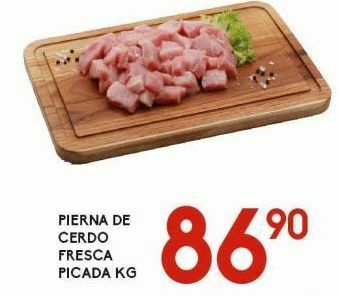 Alsuper Pierna de cerdo fresca picada kg oferta