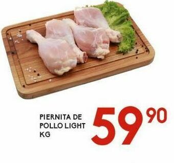 Alsuper Piernita de pollo light kg oferta