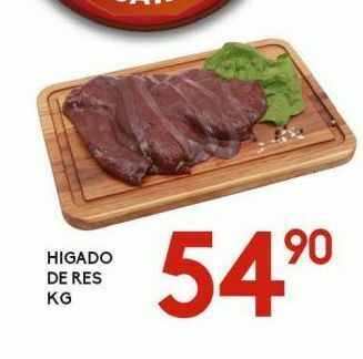 Alsuper Hígado de res kg oferta