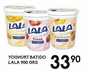 Alsuper Yogurt batido lala 900g oferta