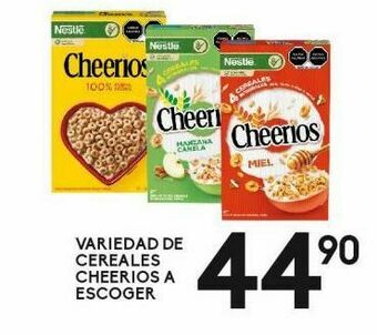 Alsuper Cereales cheerios a escoger oferta