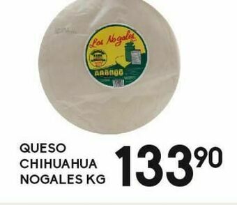 Alsuper Queso chihuahua los nogales kg oferta