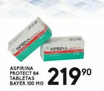 Alsuper Aspirina protect bayer 84 tabletas 100mg oferta