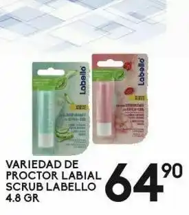Protector labial scrub labello 4,8g