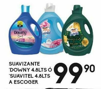 Alsuper Suavizante downy 4.8lt o suavitel 4.8lt oferta