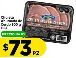 HEB Hill Country Fare Chuleta Ahumada de Cerdo con Hueso oferta