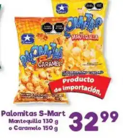 S-Mart Palomitas S-Mart Mantequilla o Caramelo oferta