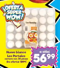 S-Mart Los Portales Huevo blanco oferta