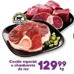 S-Mart Steak Plan Cocido especial o chamberete de res oferta