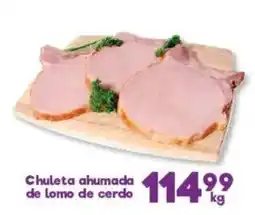 S-Mart Chuleta ahumada de lomo de cerdo oferta