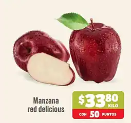 Mega Soriana Manzana red delicious oferta