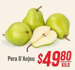 Mega Soriana Pera D'Anjou oferta