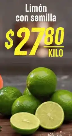 Mega Soriana Limón con semilla oferta