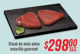 Mega Soriana Steak de atún aleta amarilla gourmet oferta