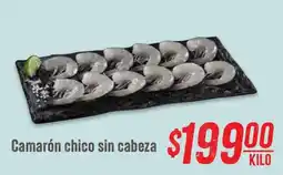 Mega Soriana Camarón chico sin cabeza oferta