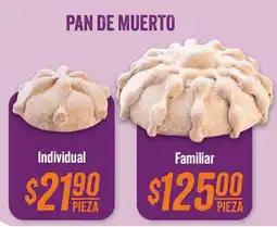 Mega Soriana Pan de Muerto oferta