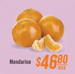 Mega Soriana Mandarina oferta