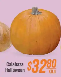 Mega Soriana Calabaza Halloween oferta