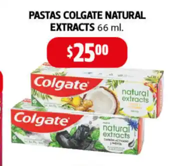 Farmacias Guadalajara Pastas Colgate Natural Extracts 66 ml oferta