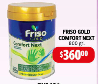 Farmacias Guadalajara Friso Gold Comfort Next 800gr oferta