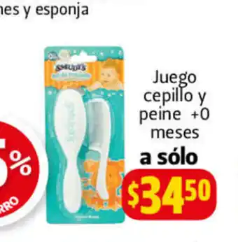 Juego Cepillo y Peine +0 Meses