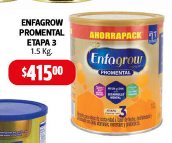 Farmacias Guadalajara Enfagrow Promental Etapa 3 1.5kg oferta