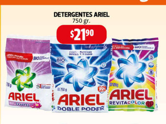 Farmacias Guadalajara Detergente Ariel 750 gr oferta