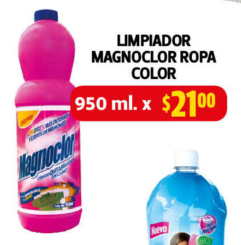 Farmacias Guadalajara Limpiador Magnoclor Ropa Color 950 ml oferta