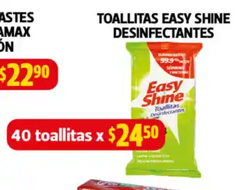 Farmacias Guadalajara Toallitas Easy Shine Desinfectantes oferta