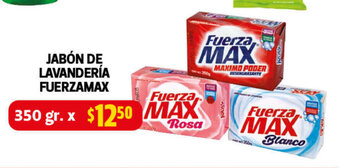 Farmacias Guadalajara Jabon de Lavanderia Fuerzamax 350gr oferta