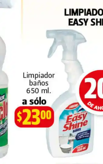 Limpiadores Easy Shine Limpiador Baños 650ml