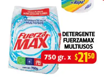 Farmacias Guadalajara Detergente Fuerzamax Multiusos 750gr oferta