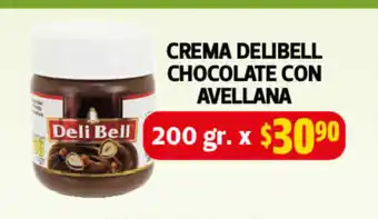 Farmacias Guadalajara Crema Delibell Chocolate Con Avellana 200gr oferta