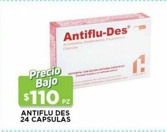 Prod fceut antiflu des capsulas 24 pz