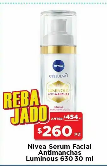 Nivea serum facial antimanchas luminous 630 30 ml