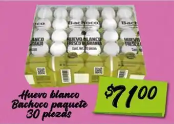 Huevo blanco Bachoco